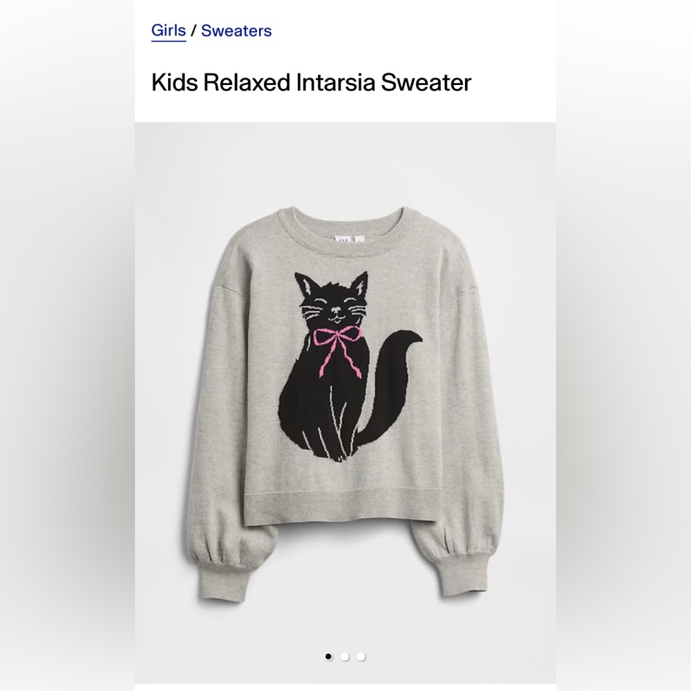 Girls gap sweater